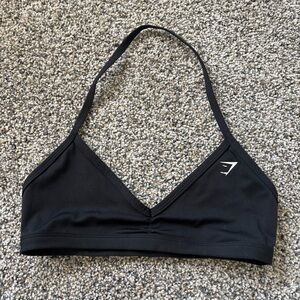 Gymshark Black Backless Bra